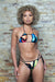 "Voltage" String Bikini Bottom